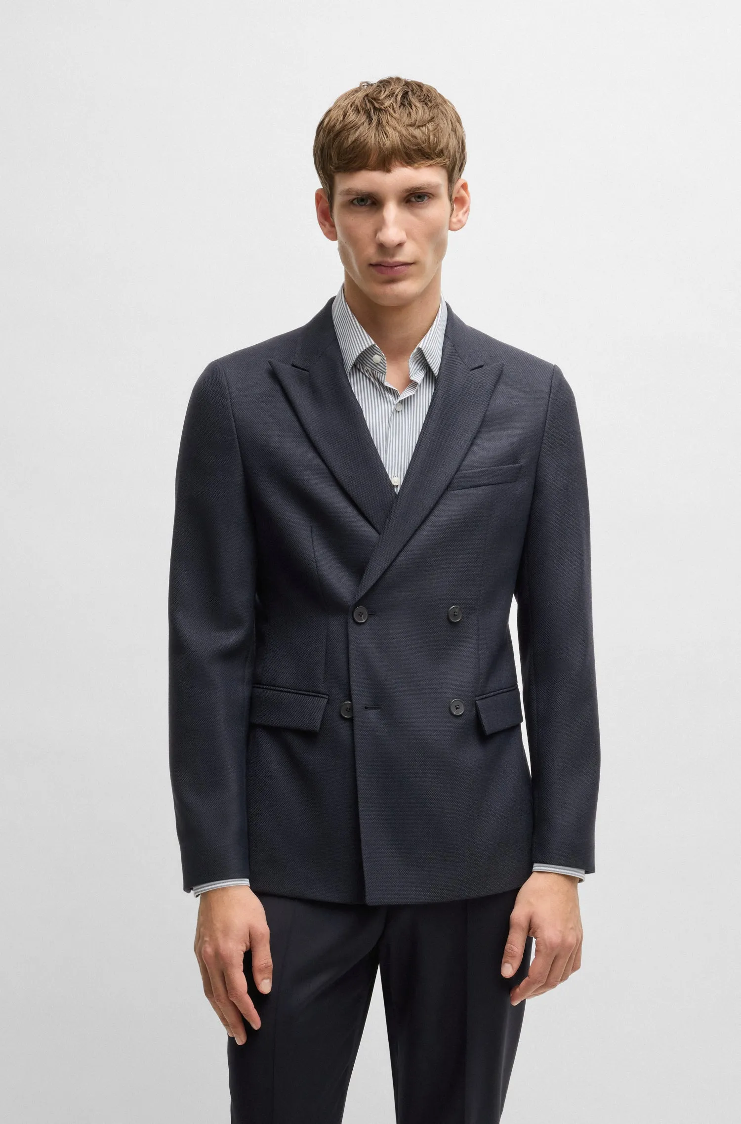 BOSS Blazers  in Polyester Mix - H-HOUSTON-DB-243 10269085 01-50535020