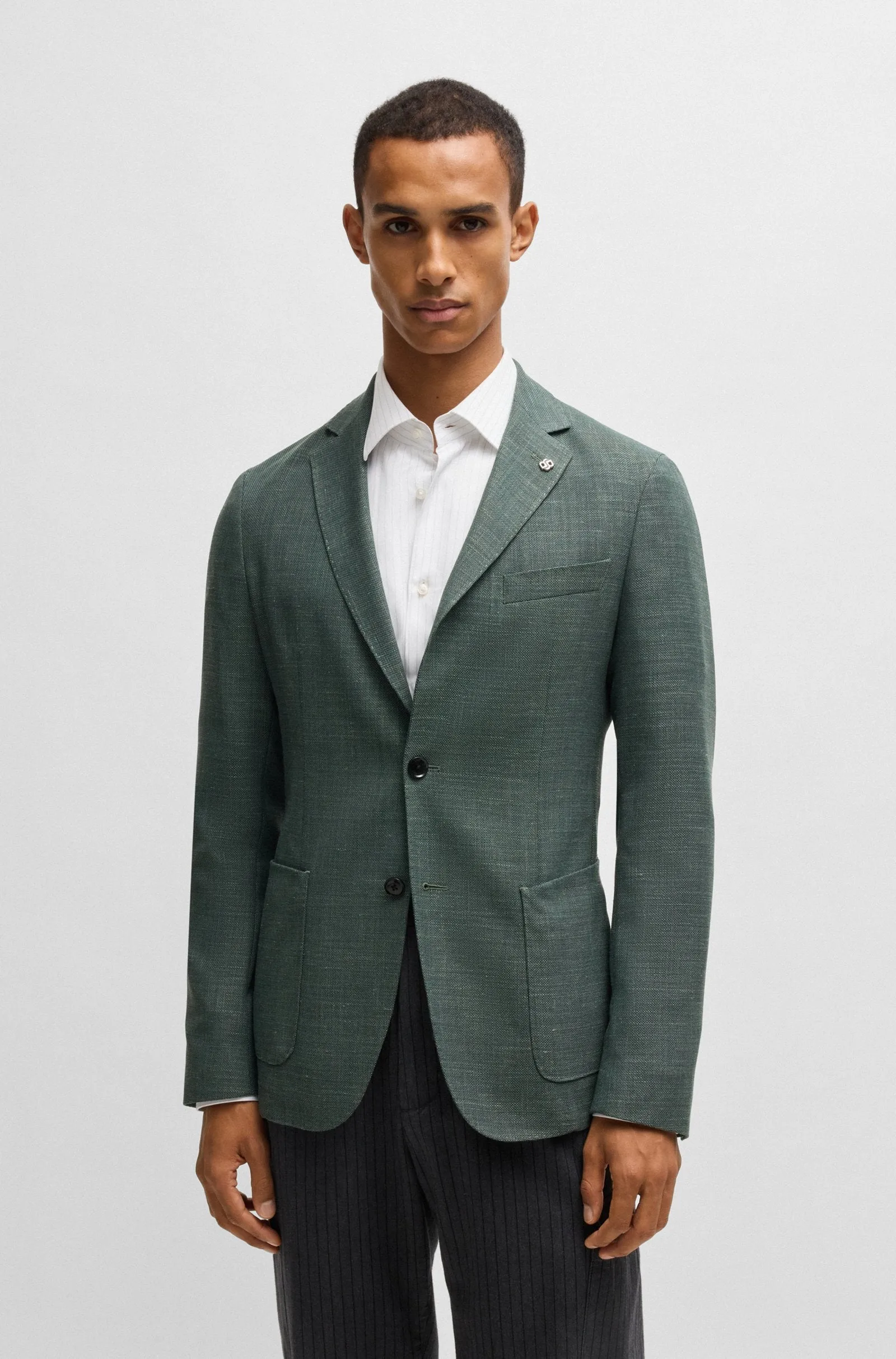 BOSS Blazers Slim Fit in Polyester Mix - C-HANRY-233 10205293 01-50521629
