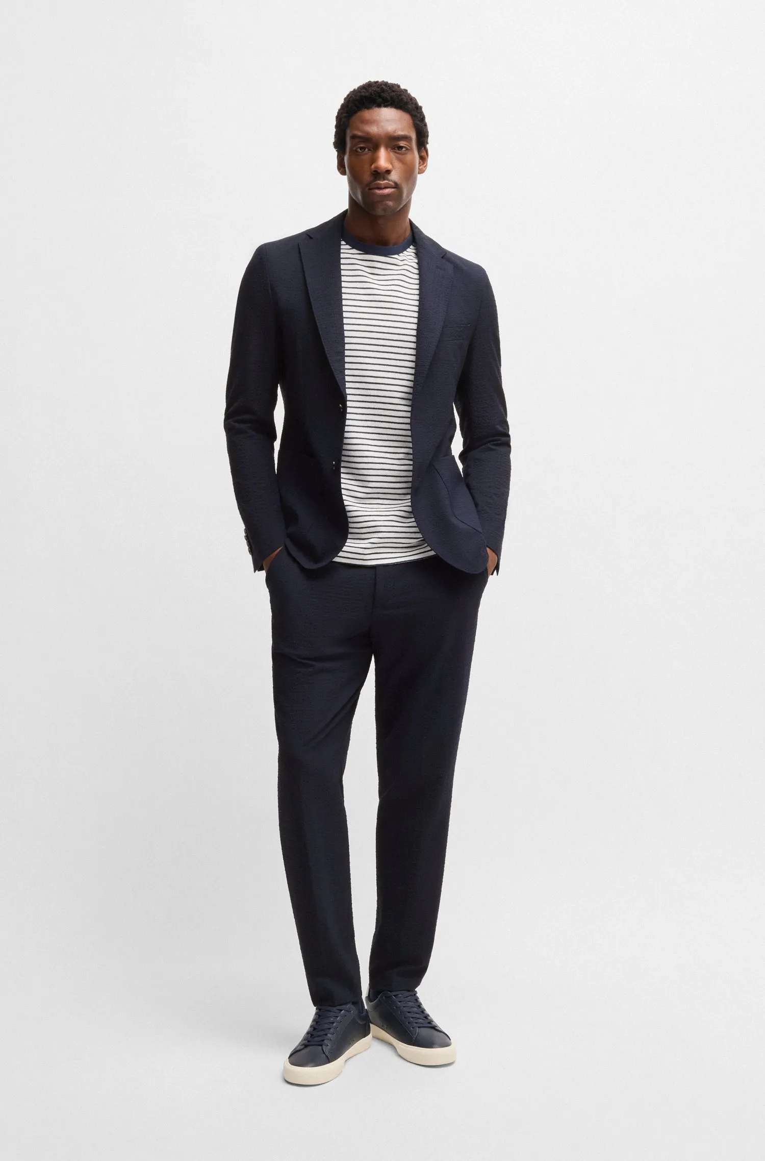 BOSS Blazers Slim Fit in Polyester Mix - C-HANRY-252 10271182 01-50540784