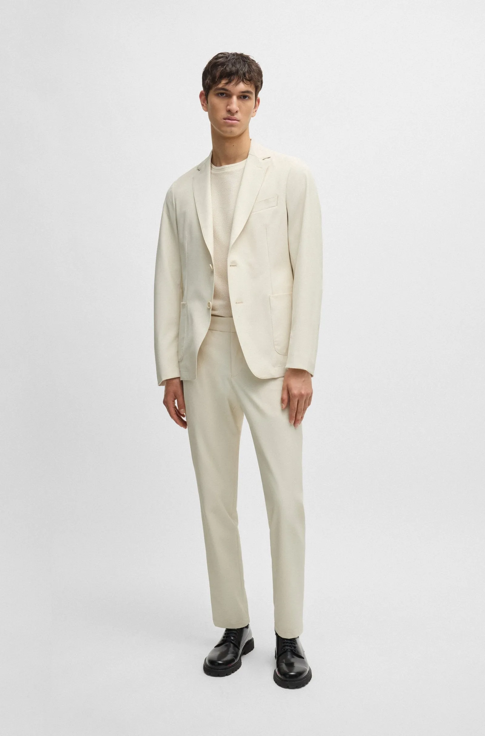 BOSS Blazers Slim Fit in Polyester Mix - P-HANRY-WG-PK-243F 10261380 01-50521592