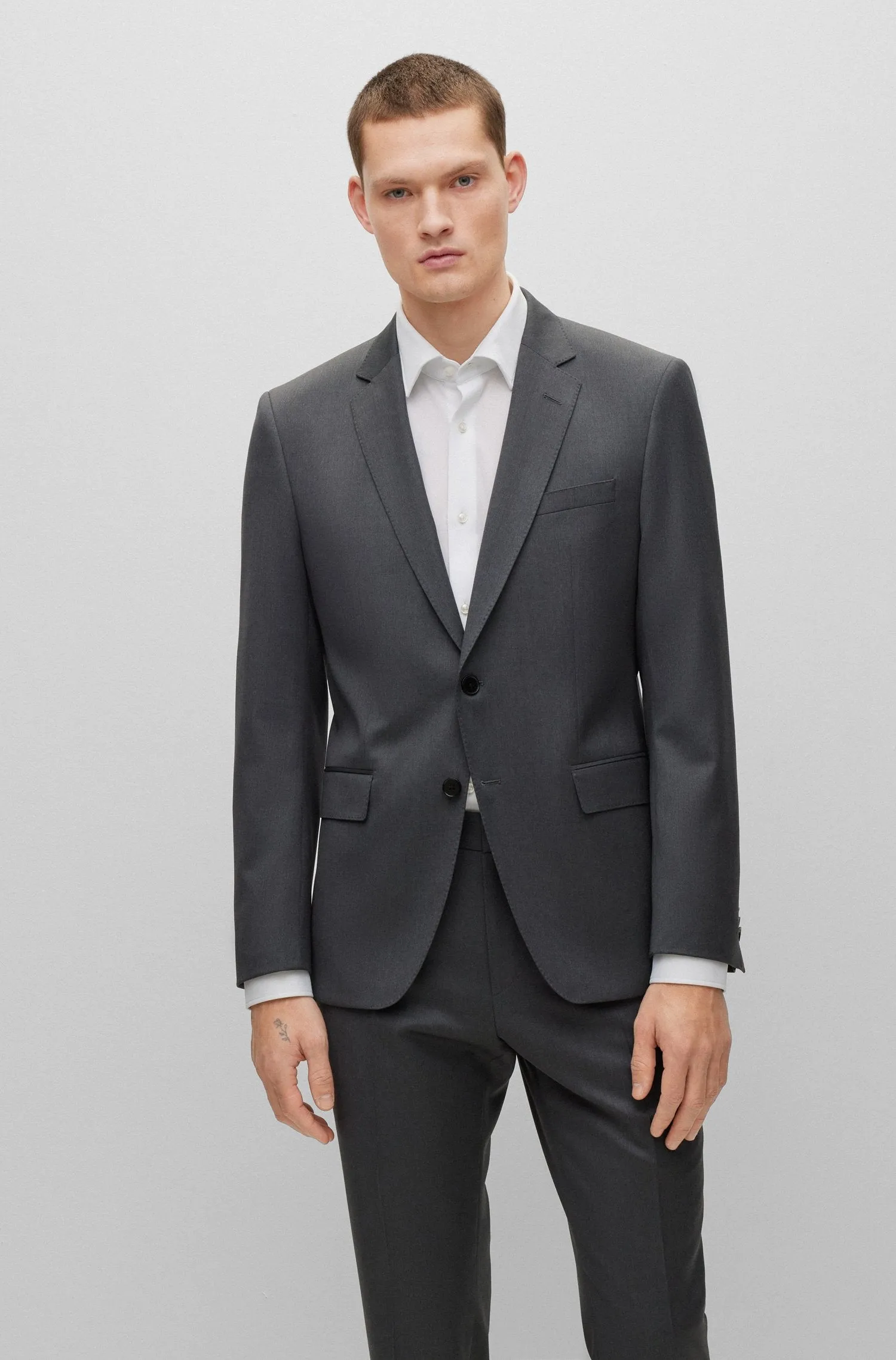 BOSS Blazers Slim Fit in Wool - H-HUGE-B1 10236006 01-50469171