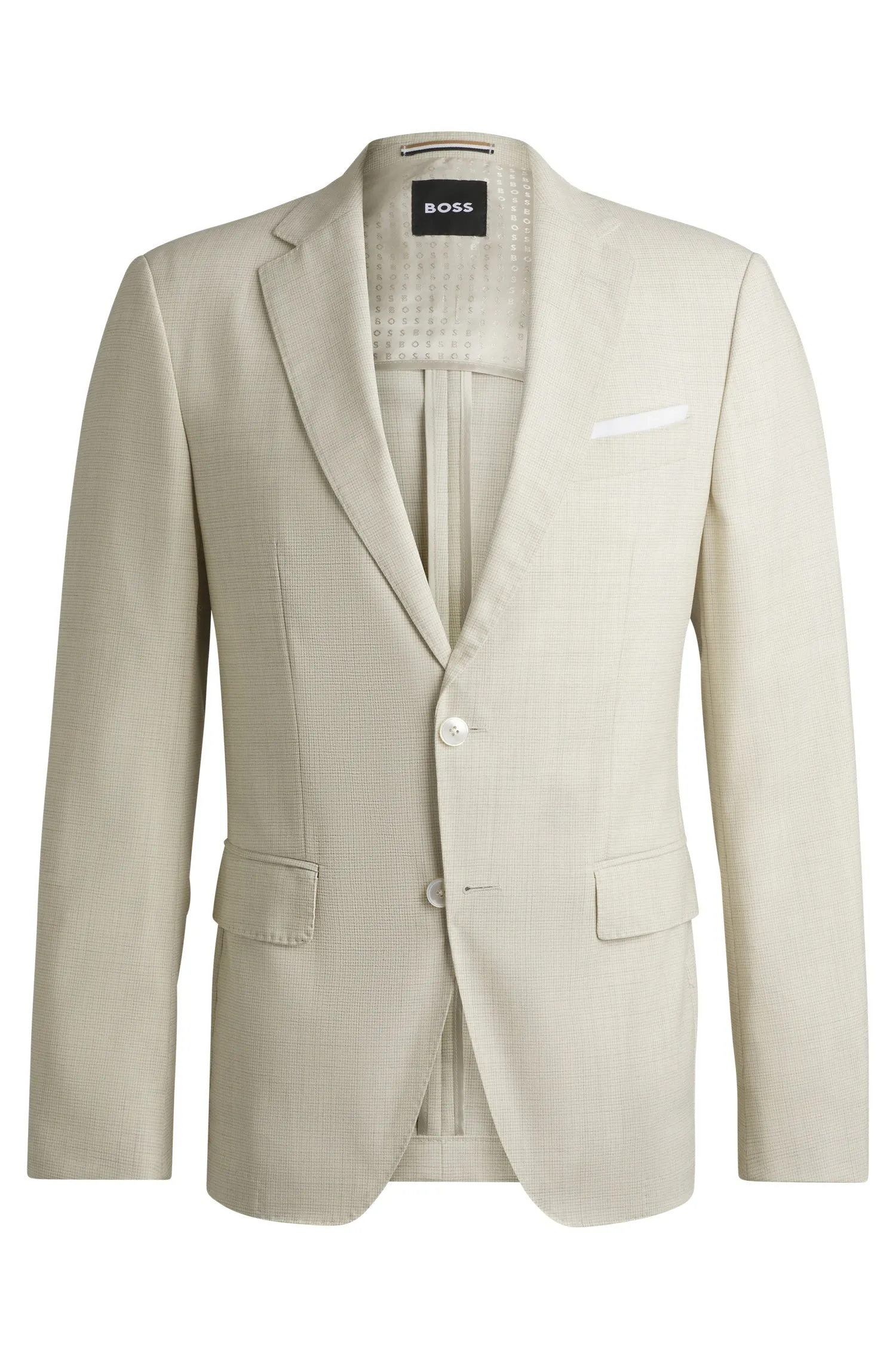 BOSS Blazers Slim Fit in Wool Mix - H-HUTSON-233 10271185 01-50540712