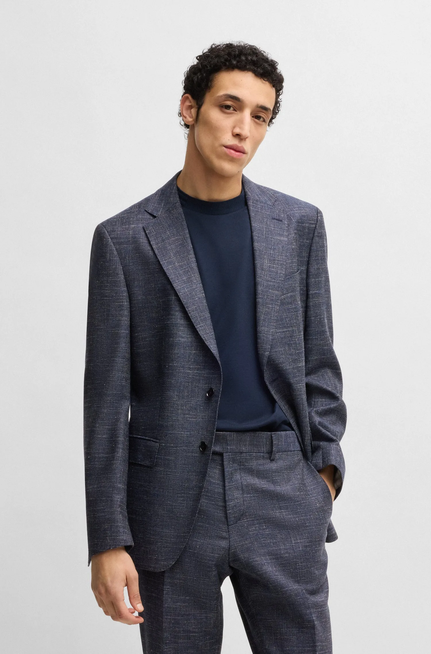 BOSS Blazers Slim Fit in Wool Mix - H-HUTSON-251 10257110 01-50539804