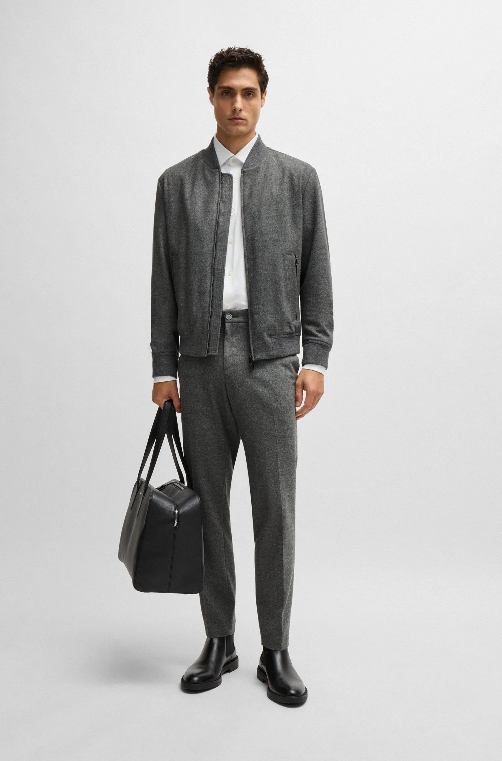 BOSS Blazers Slim Fit in Wool Mix - P-HANRY-BMB-234 10244939 01-50502547