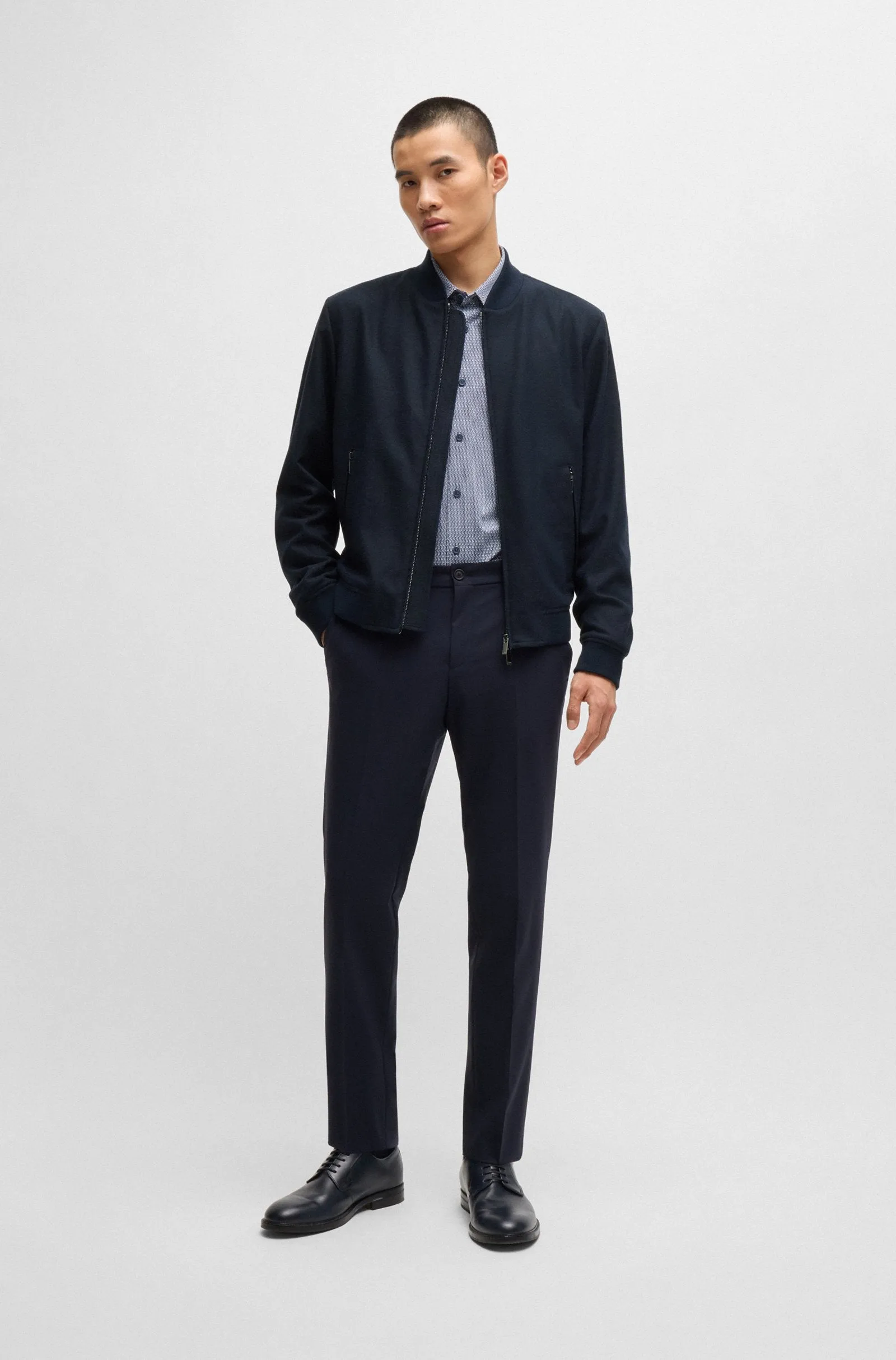BOSS Blazers Slim Fit in Wool Mix - P-HANRY-BMB-234 10244939 01-50502547