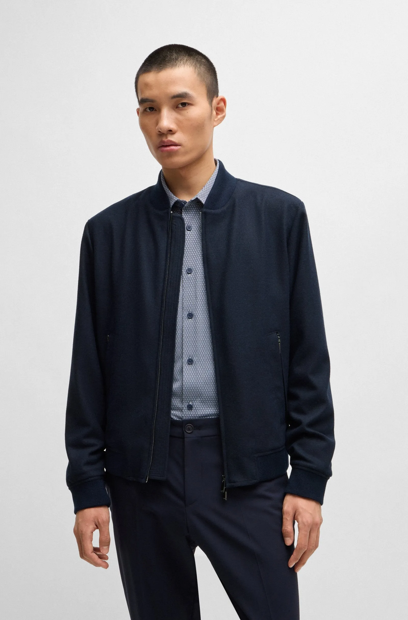 BOSS Blazers Slim Fit in Wool Mix - P-HANRY-BMB-234 10244939 01-50502547