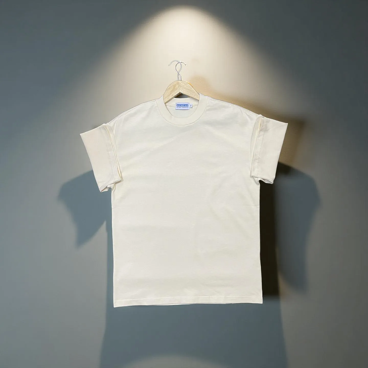 Boxy Crewneck T-Shirt- Buttery Yellow