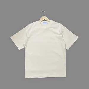 Boxy Crewneck T-Shirt- Buttery Yellow