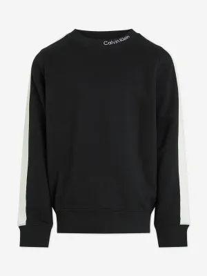 Boys Terry Tape Sweatshirt in Black