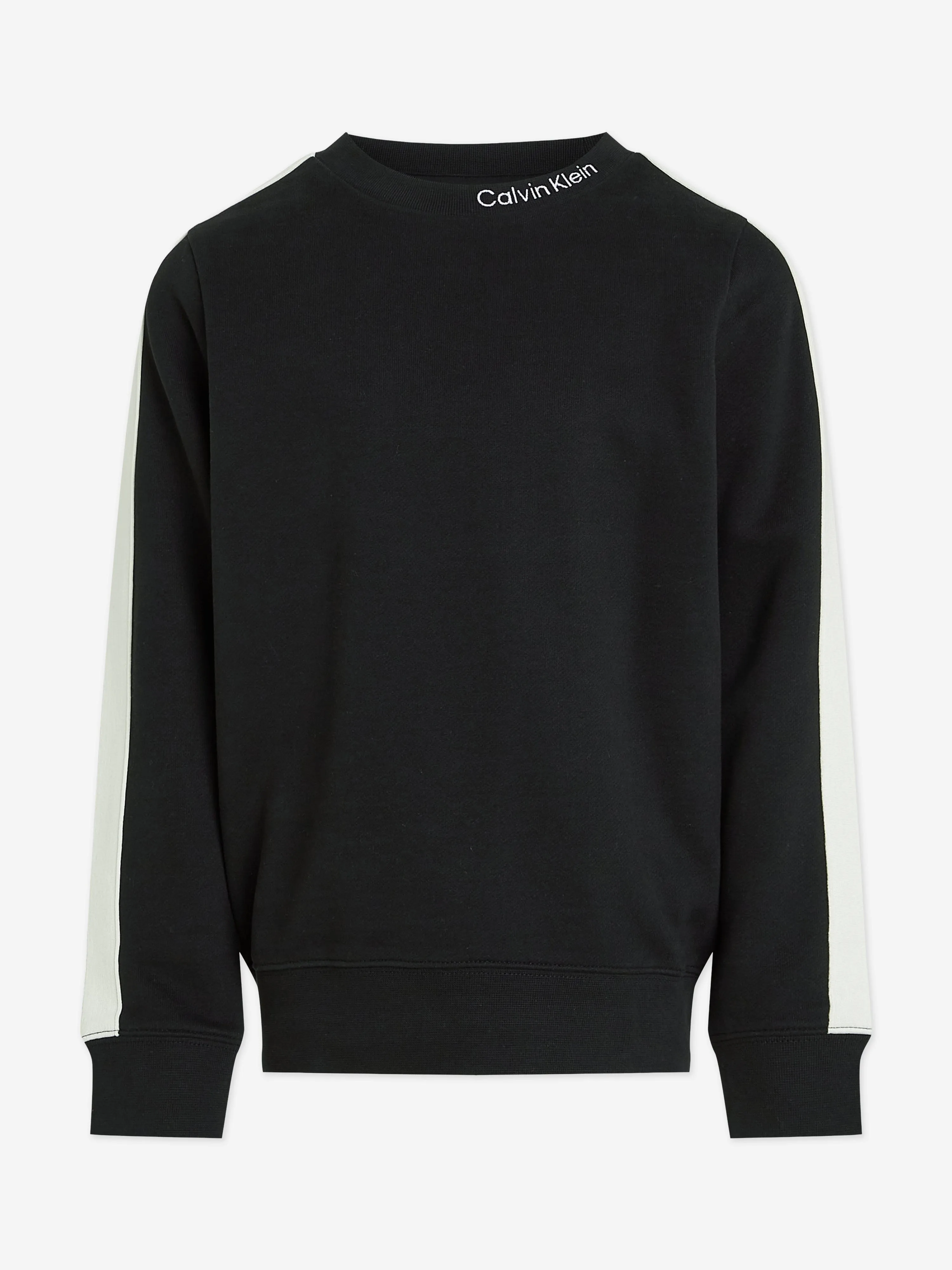 Boys Terry Tape Sweatshirt in Black
