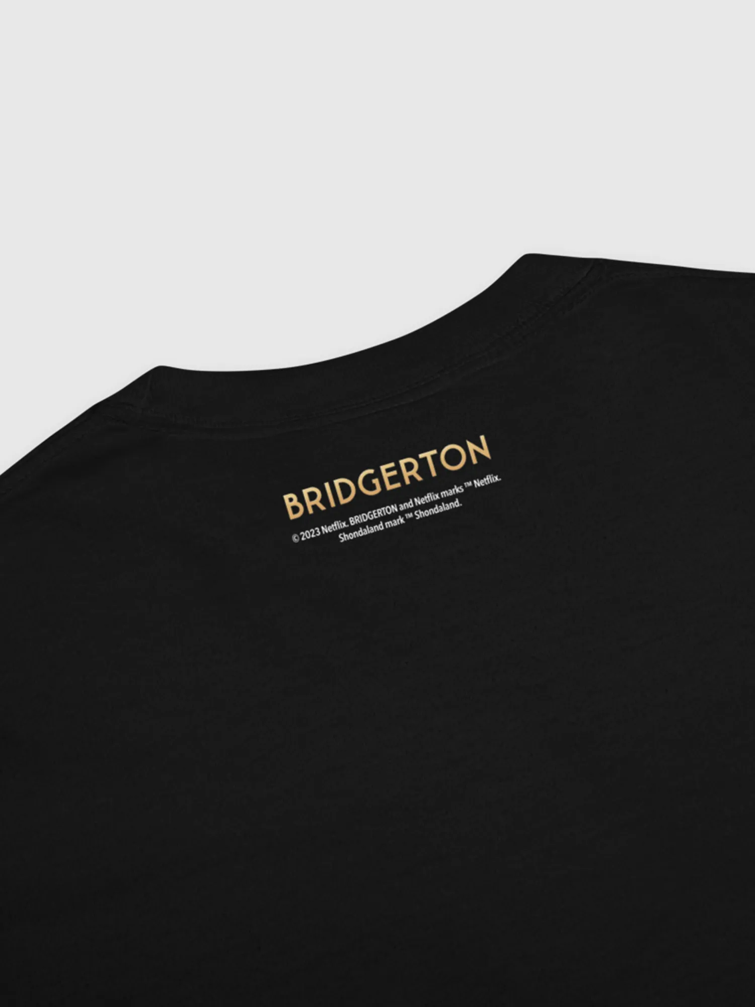 Bridgerton Queen Charlotte Unisex T-Shirt [Black]