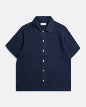 Busey Shirt - Navy Iris