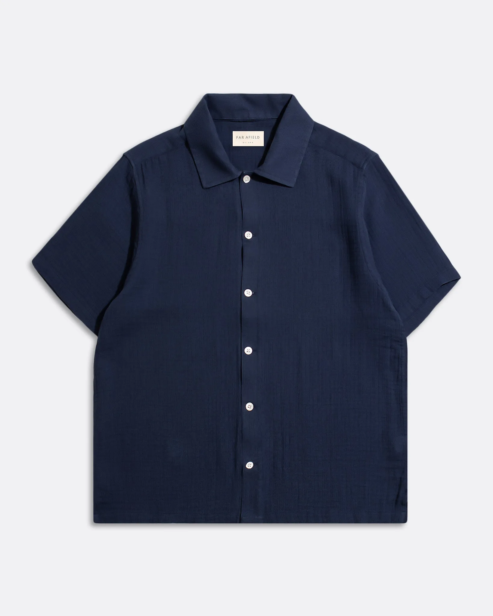Busey Shirt - Navy Iris