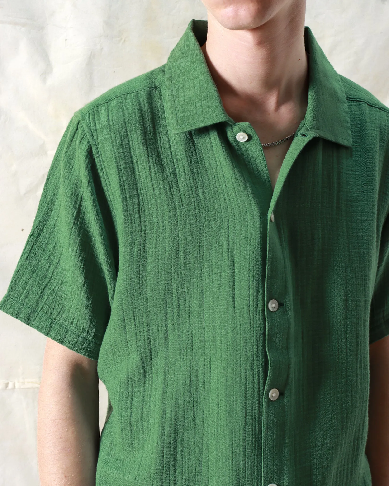 Busey Shirt - Tropical Green