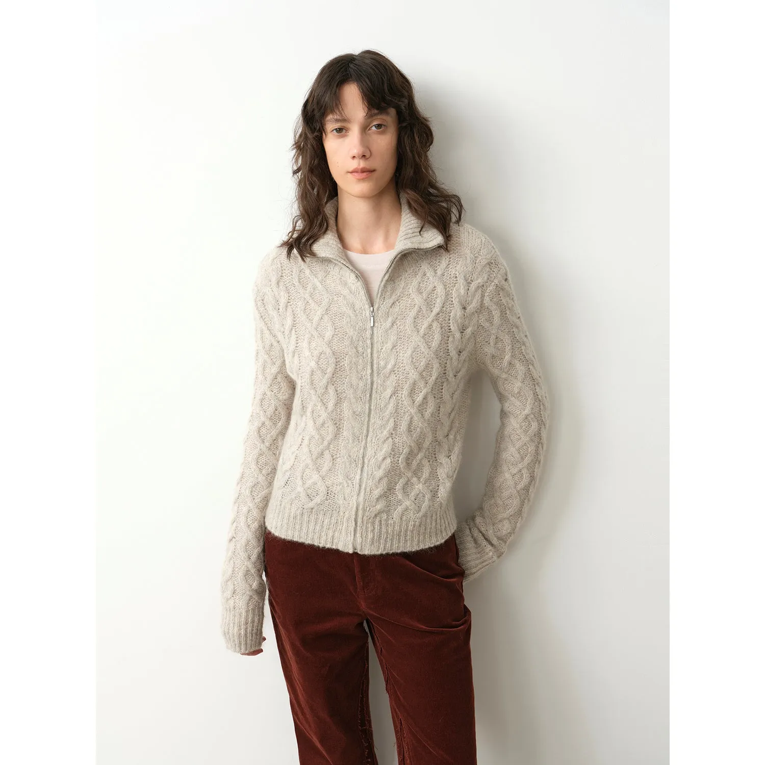 Cable Knit Cardigan