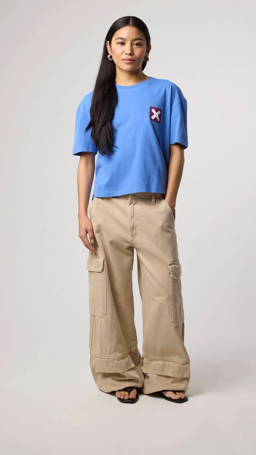 CAMISETA MUJER NATURE JAY BLUE