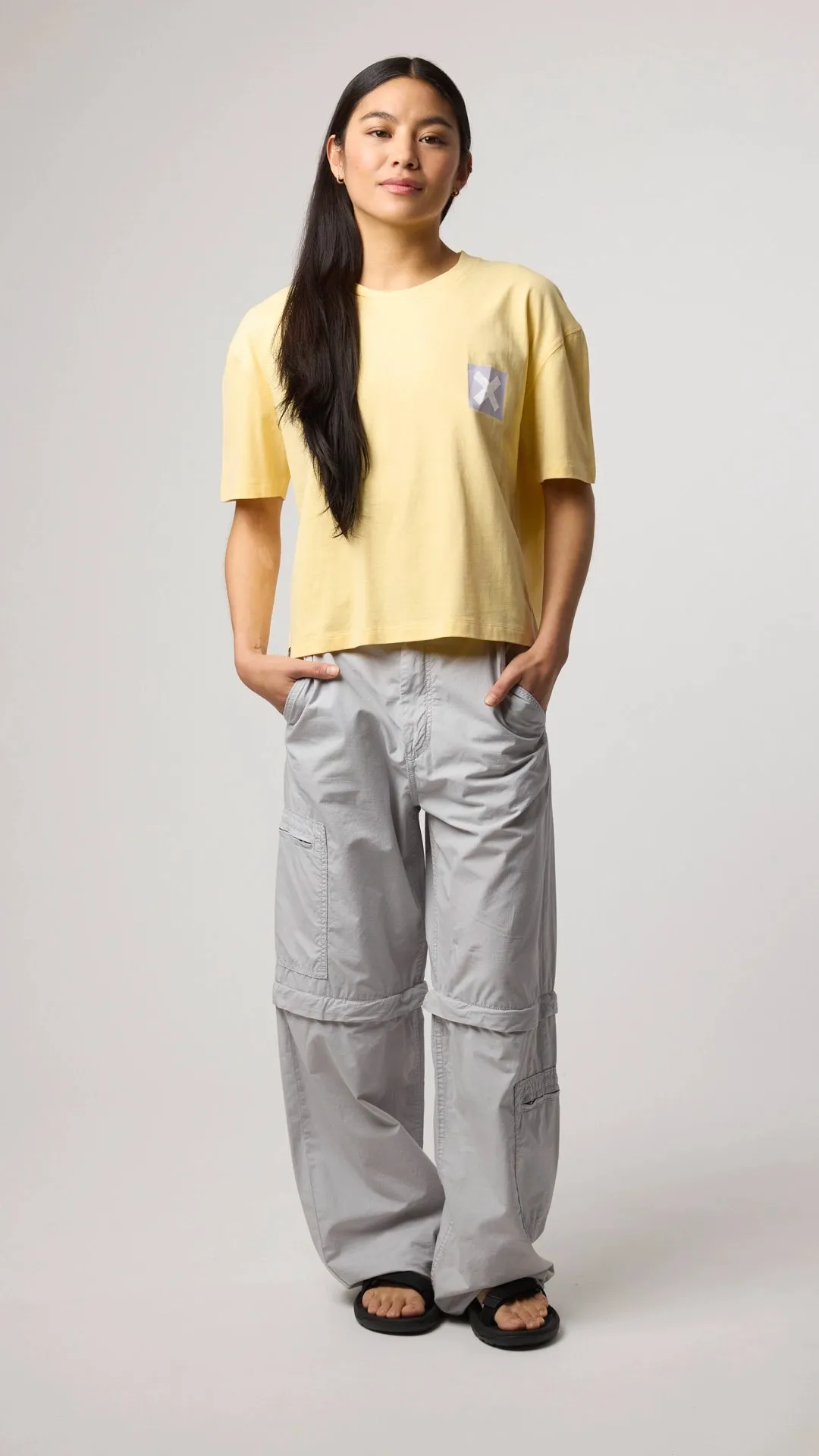 CAMISETA MUJER NATURE LIGHT YELLOW
