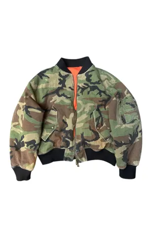 Camouflage Bomber Jacket