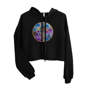 Celestial Merkabah (GOLD) ♡ Cropped Hoodie
