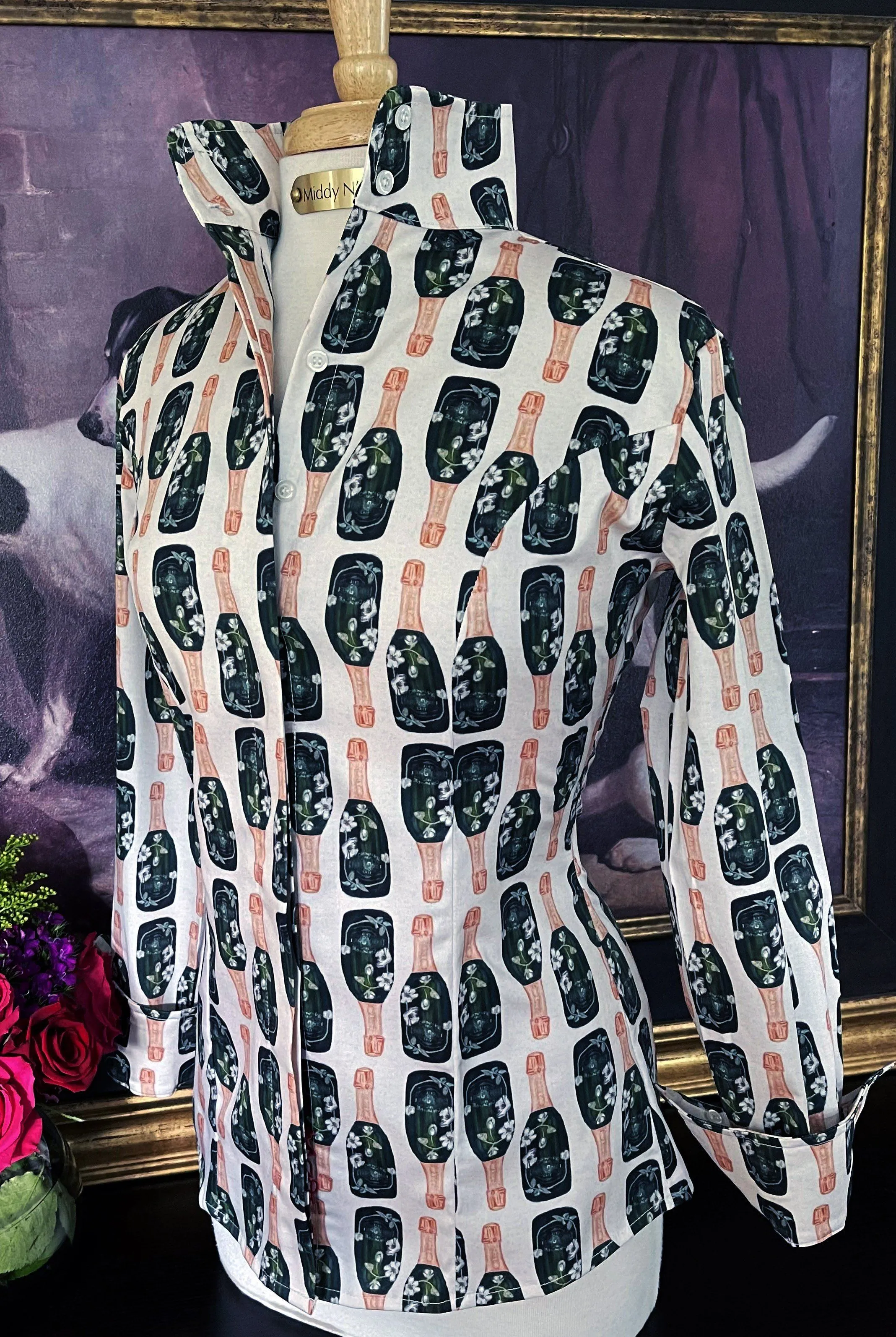CHAMPAGNYA IN FLEUR SHIRT