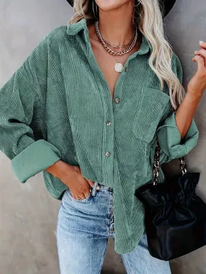 Charlie - Corduroy Shirt