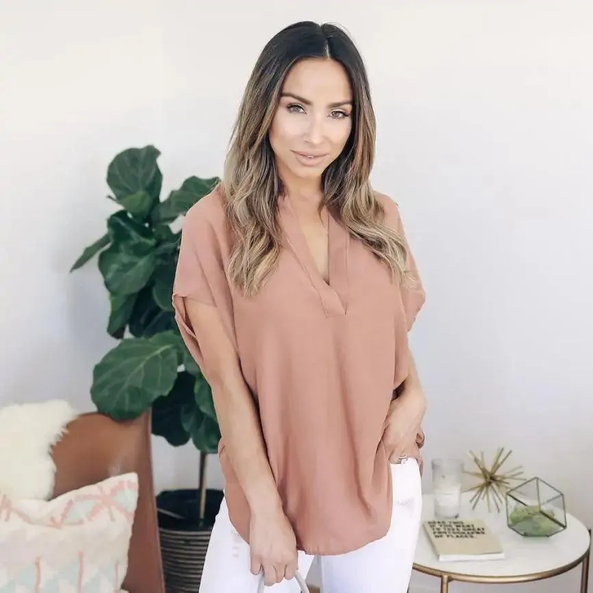 Chic V-Neck Essential Tee