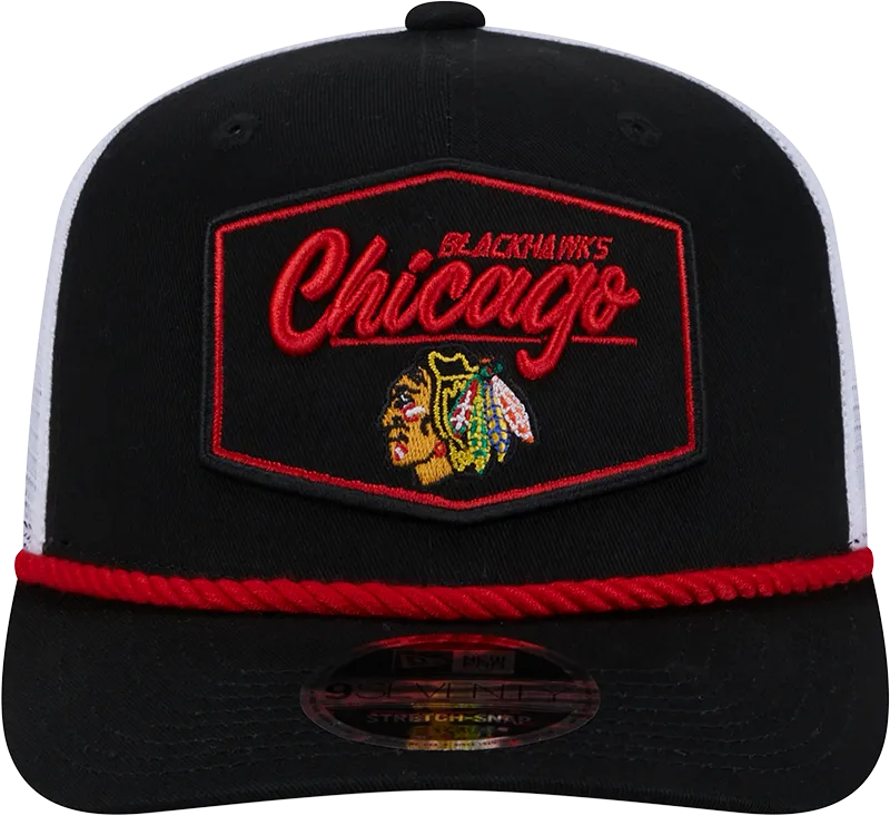 Chicago Blackhawks 9SEVENTY Stretch Snap Rope Hat