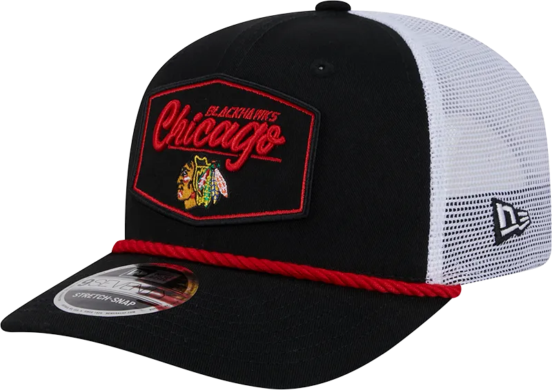 Chicago Blackhawks 9SEVENTY Stretch Snap Rope Hat