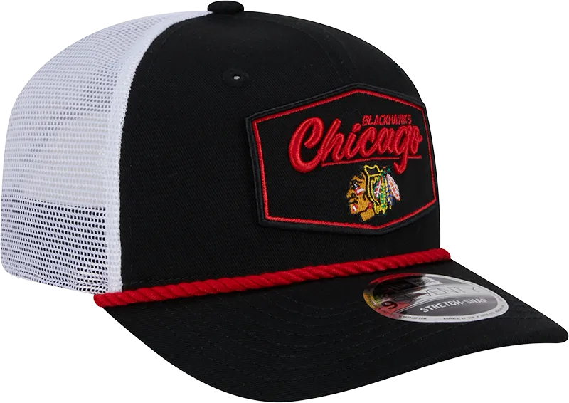 Chicago Blackhawks 9SEVENTY Stretch Snap Rope Hat