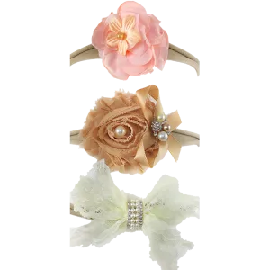 Chixx Soft Stretch Headbands - Collection #1 - Set of 3