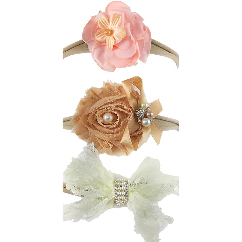 Chixx Soft Stretch Headbands - Collection #1 - Set of 3