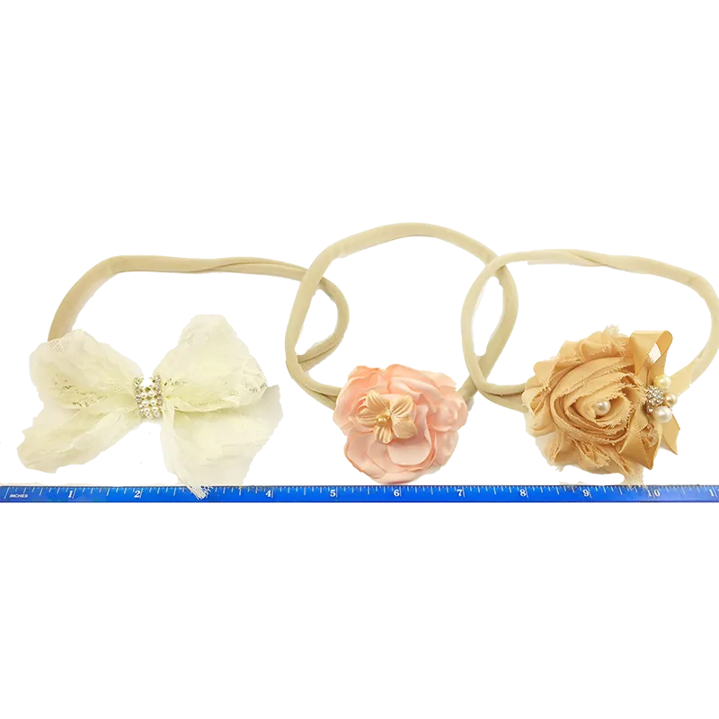 Chixx Soft Stretch Headbands - Collection #1 - Set of 3