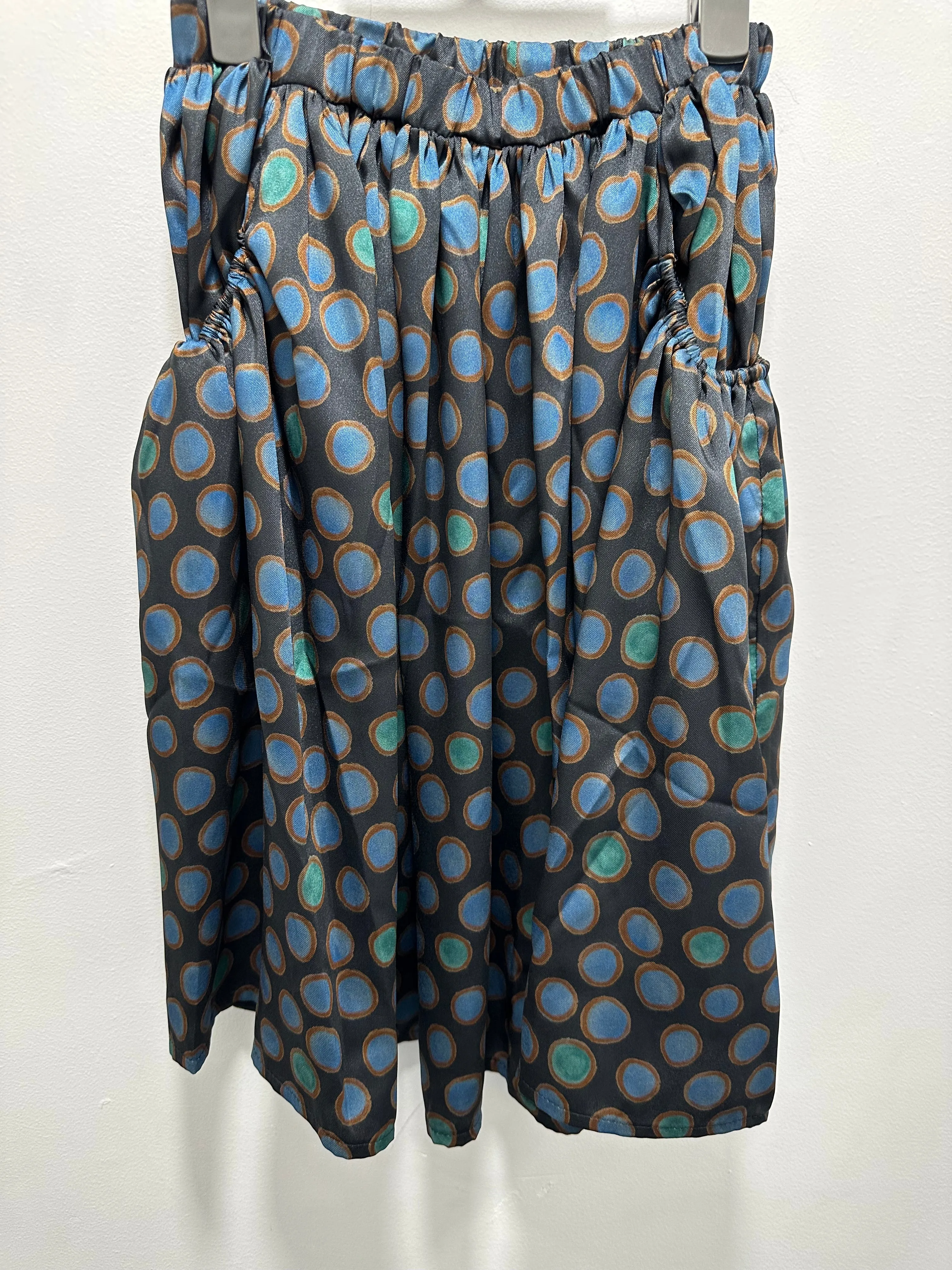 Christina Rohde Blue Pattern Skirt