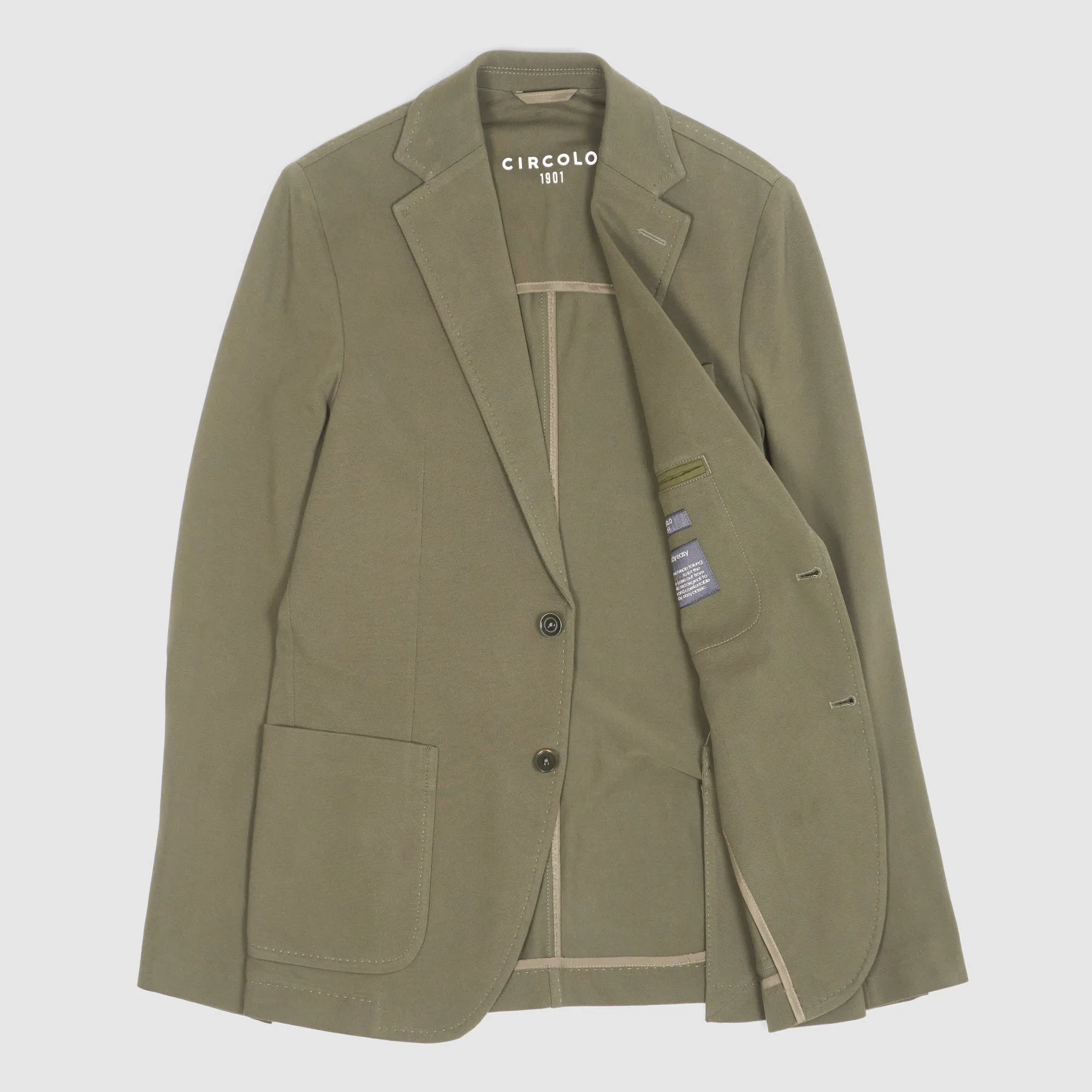 Circolo 1901 Easy To Wear Men's Piquet Blazer
