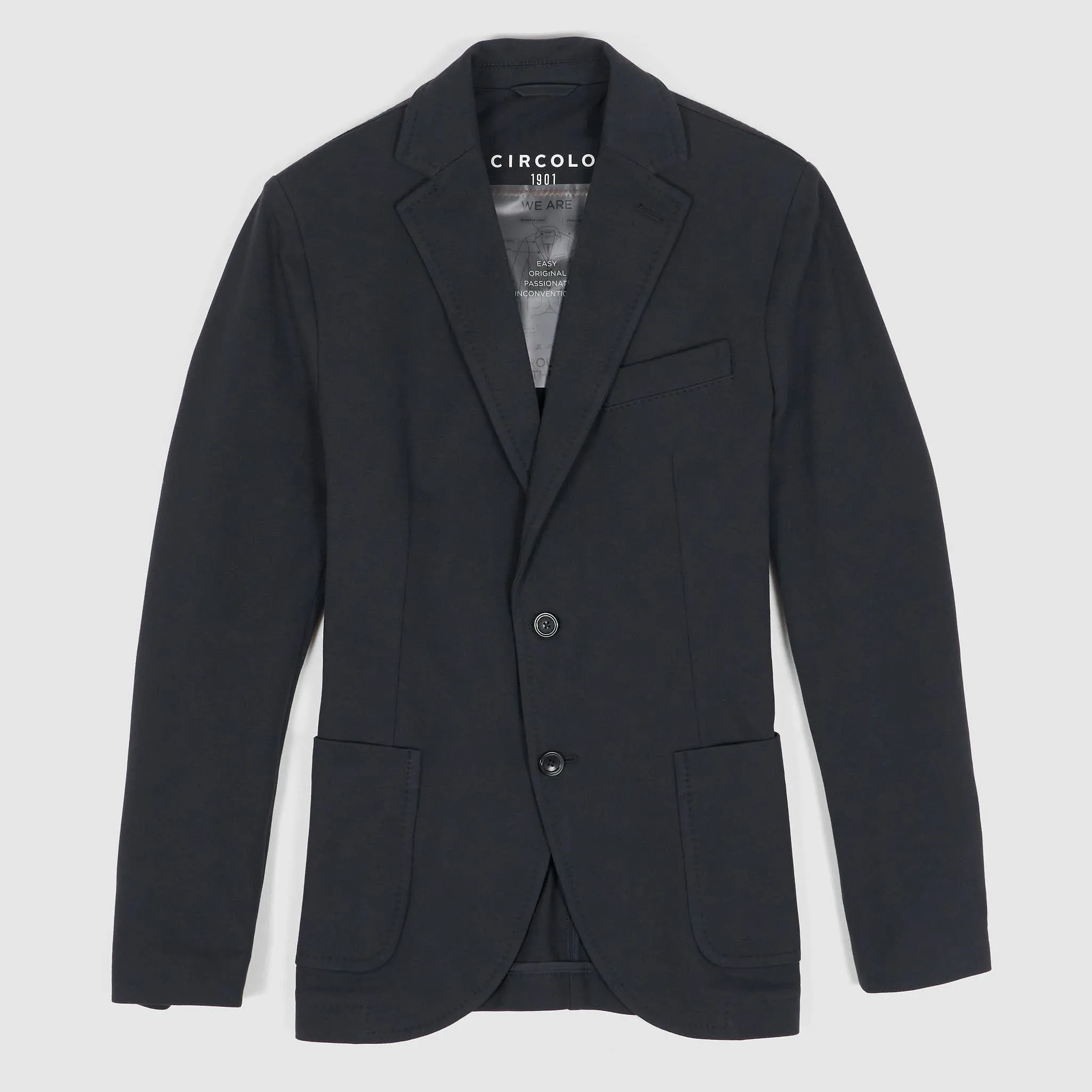 Circolo 1901 Easy To Wear Men's Piquet Blazer