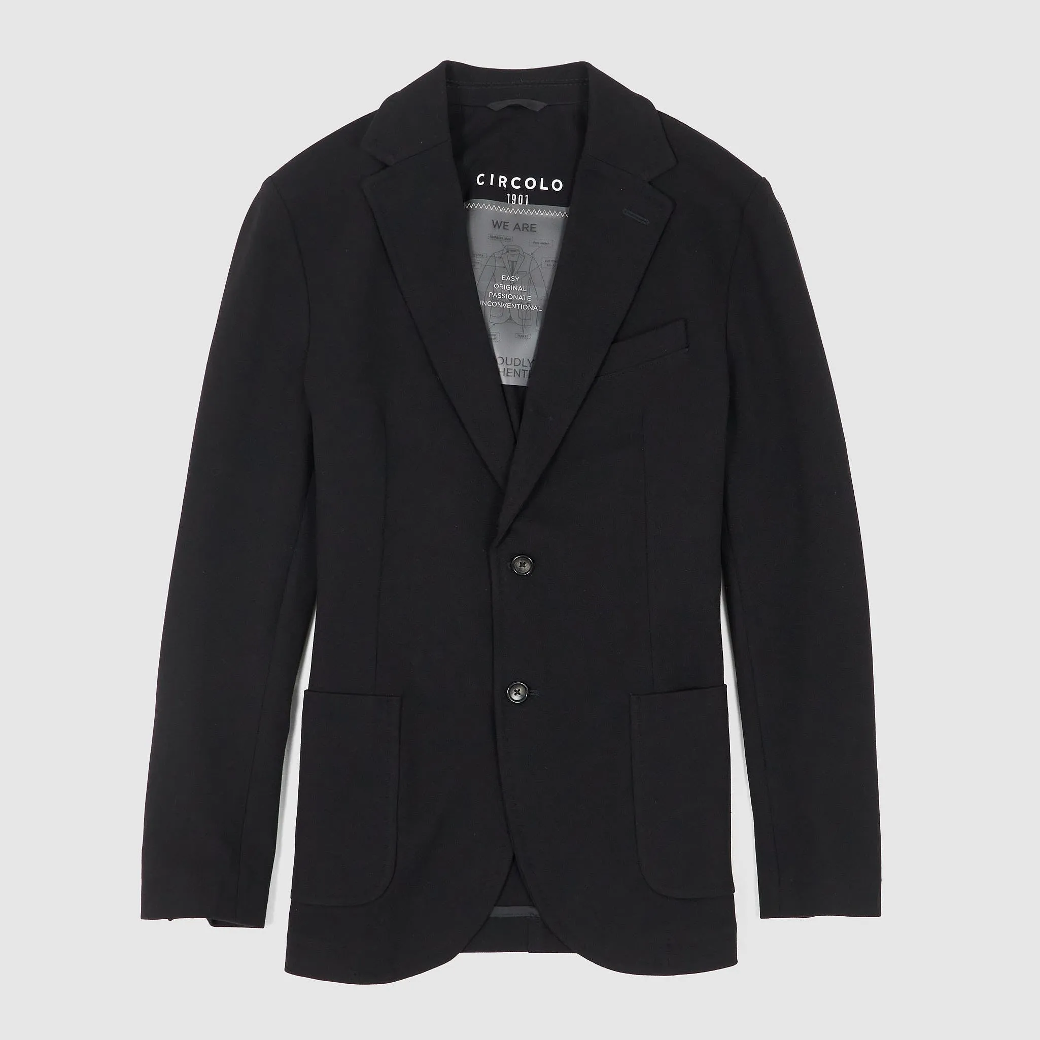 Circolo 1901 Easy To Wear Men's Piquet Blazer