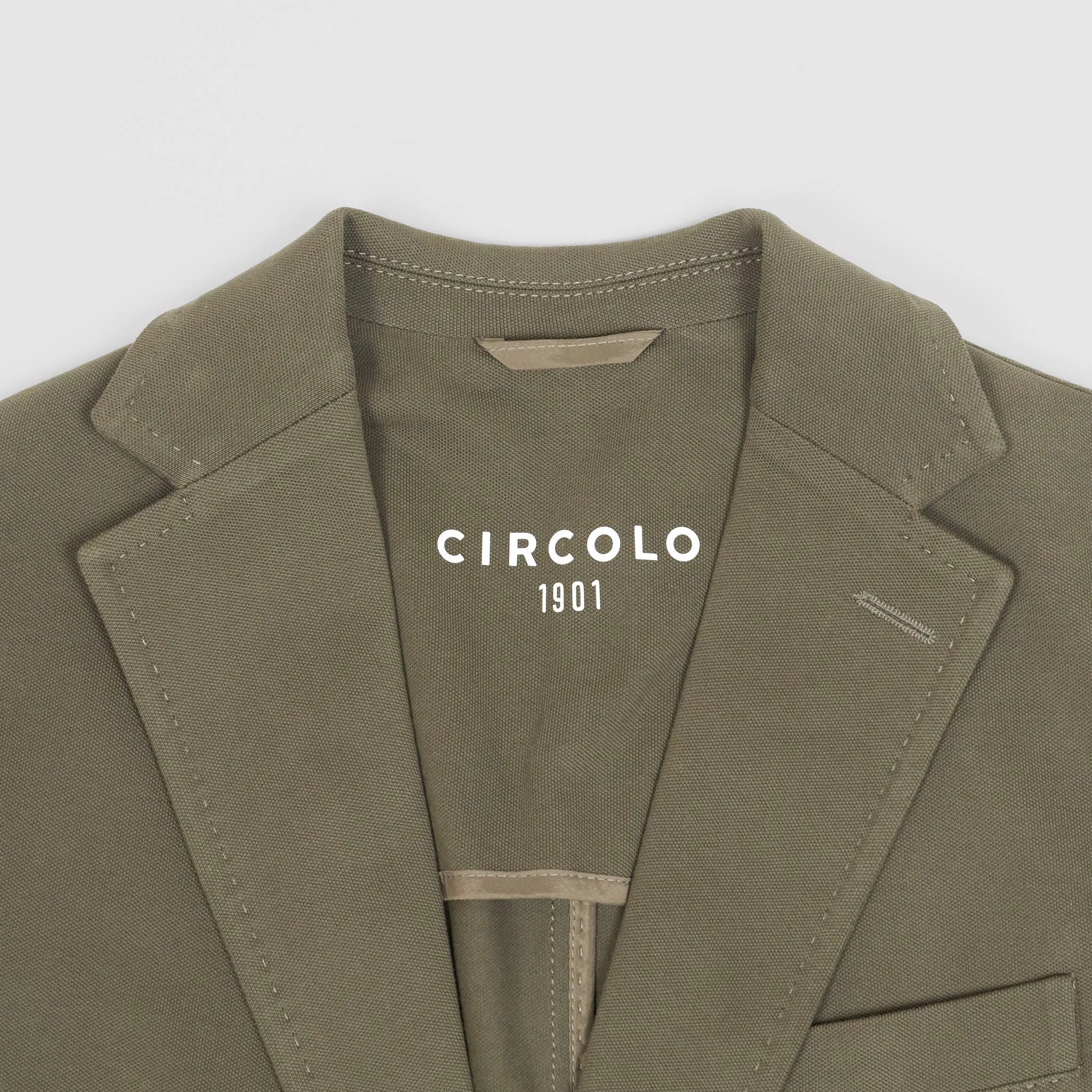 Circolo 1901 Easy To Wear Men's Piquet Blazer