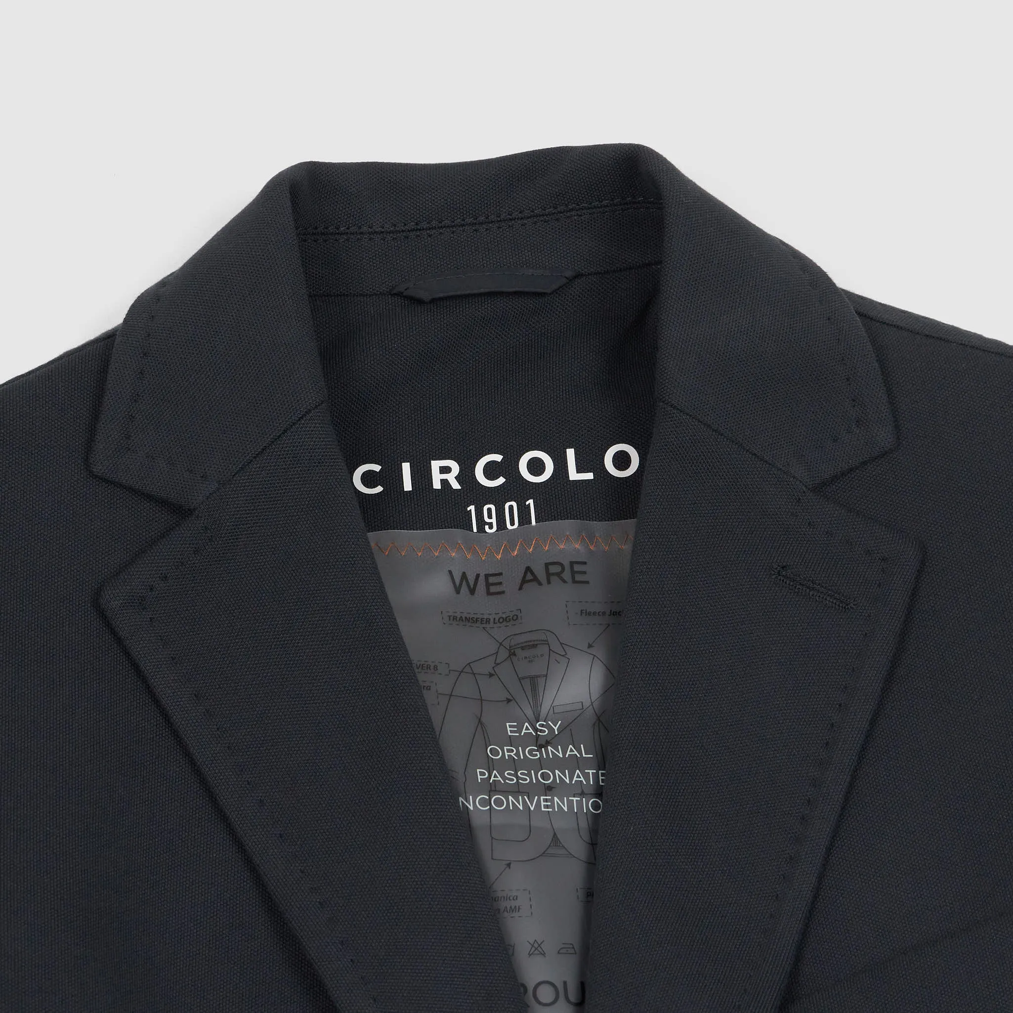 Circolo 1901 Easy To Wear Men's Piquet Blazer