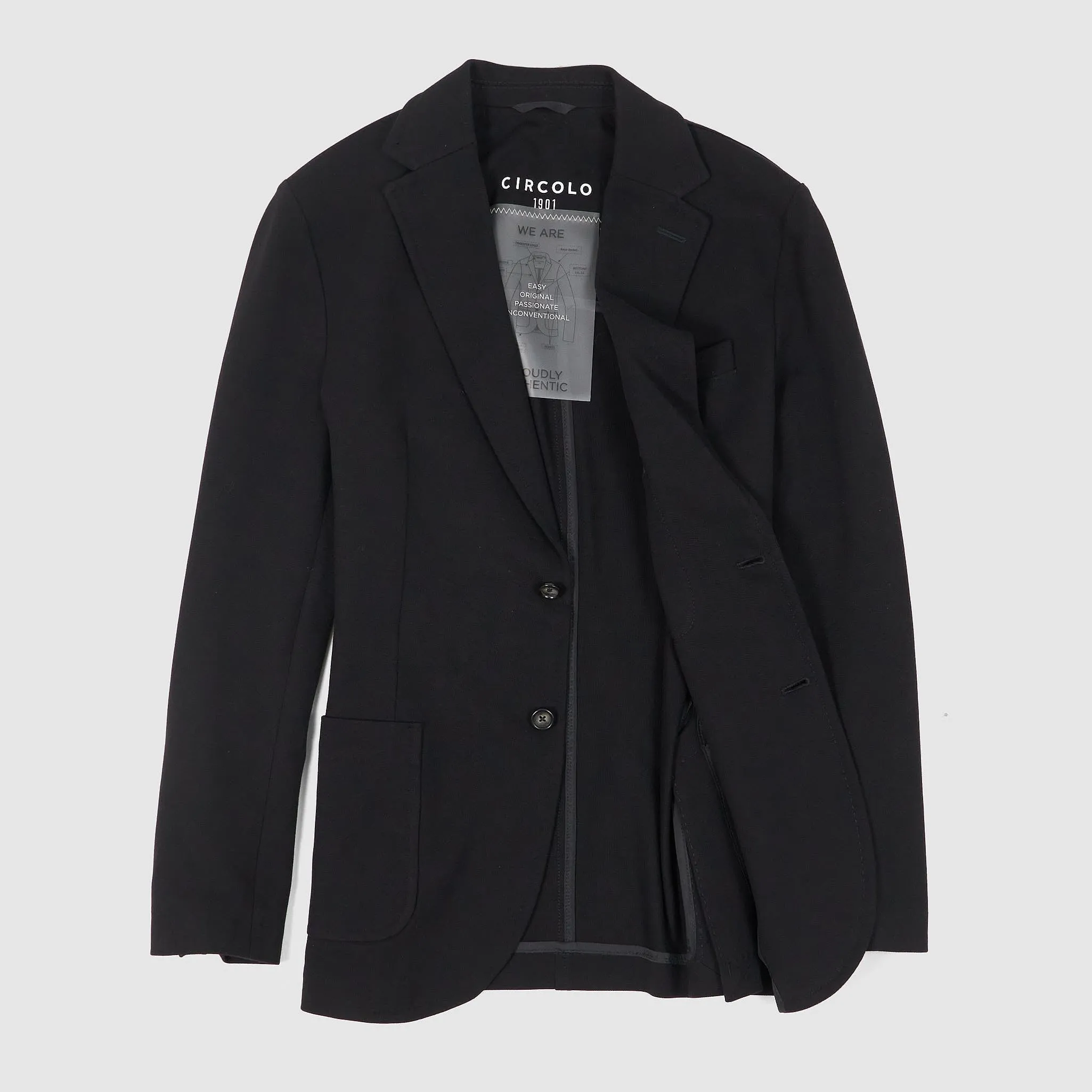 Circolo 1901 Easy To Wear Men's Piquet Blazer