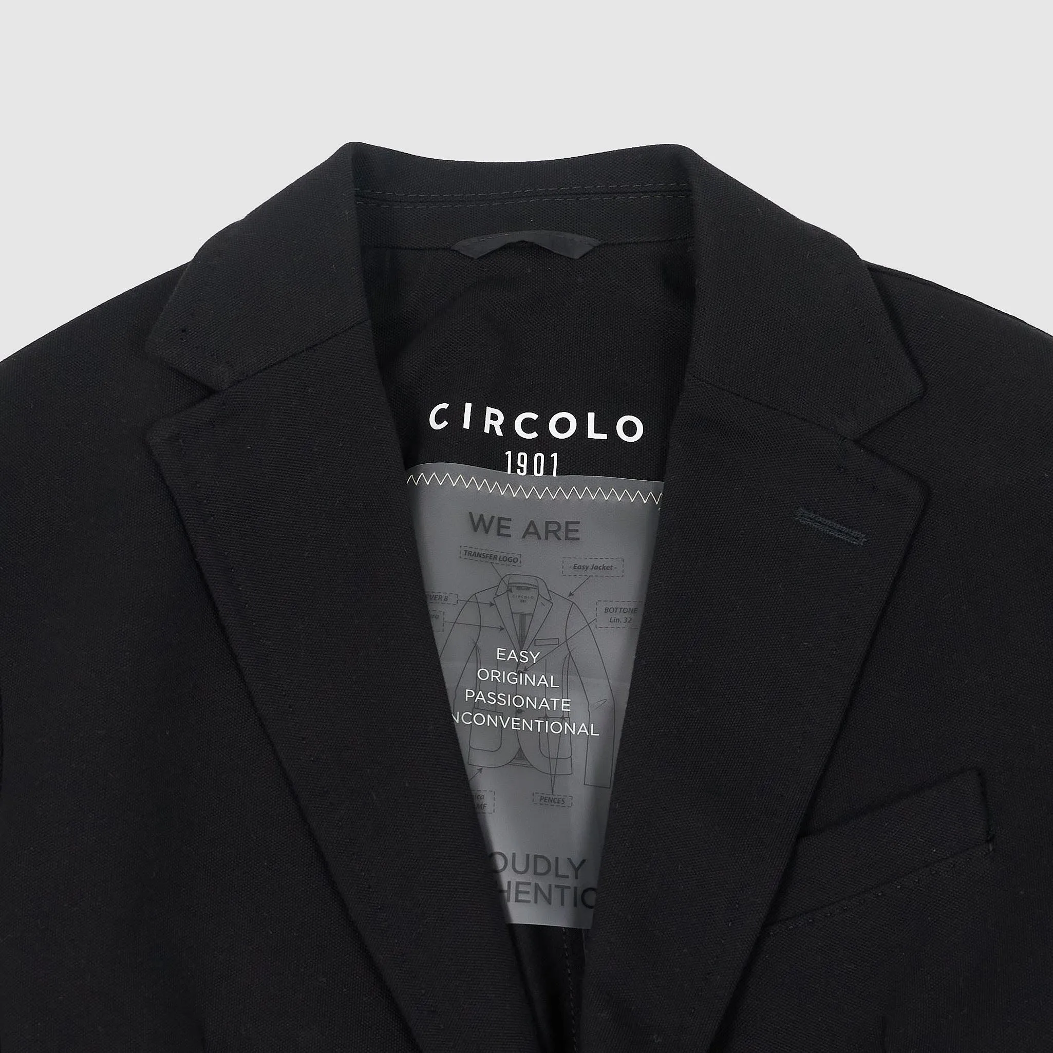 Circolo 1901 Easy To Wear Men's Piquet Blazer