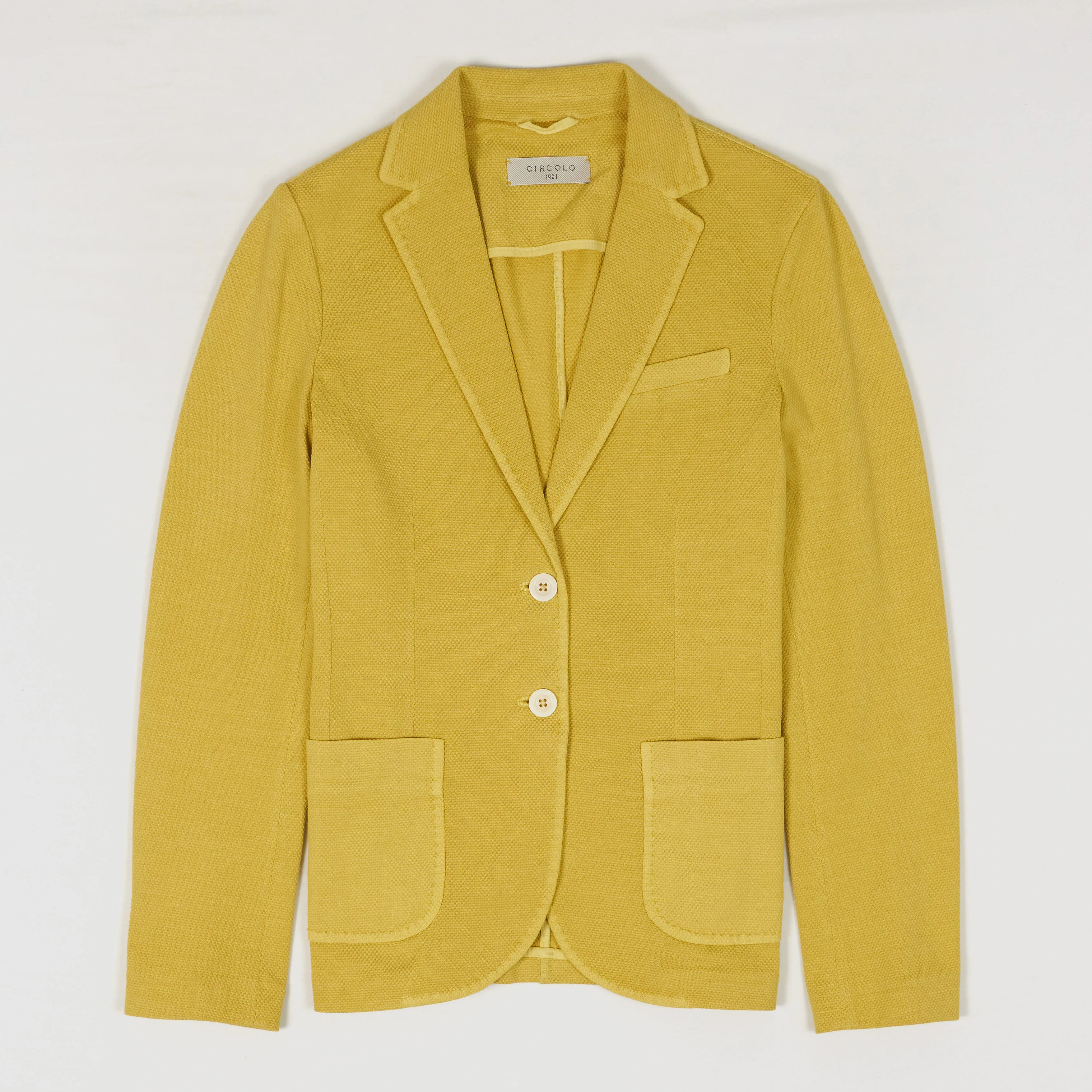 Circolo 1901 Ladies 2-Button Cotton Jersey Blazer