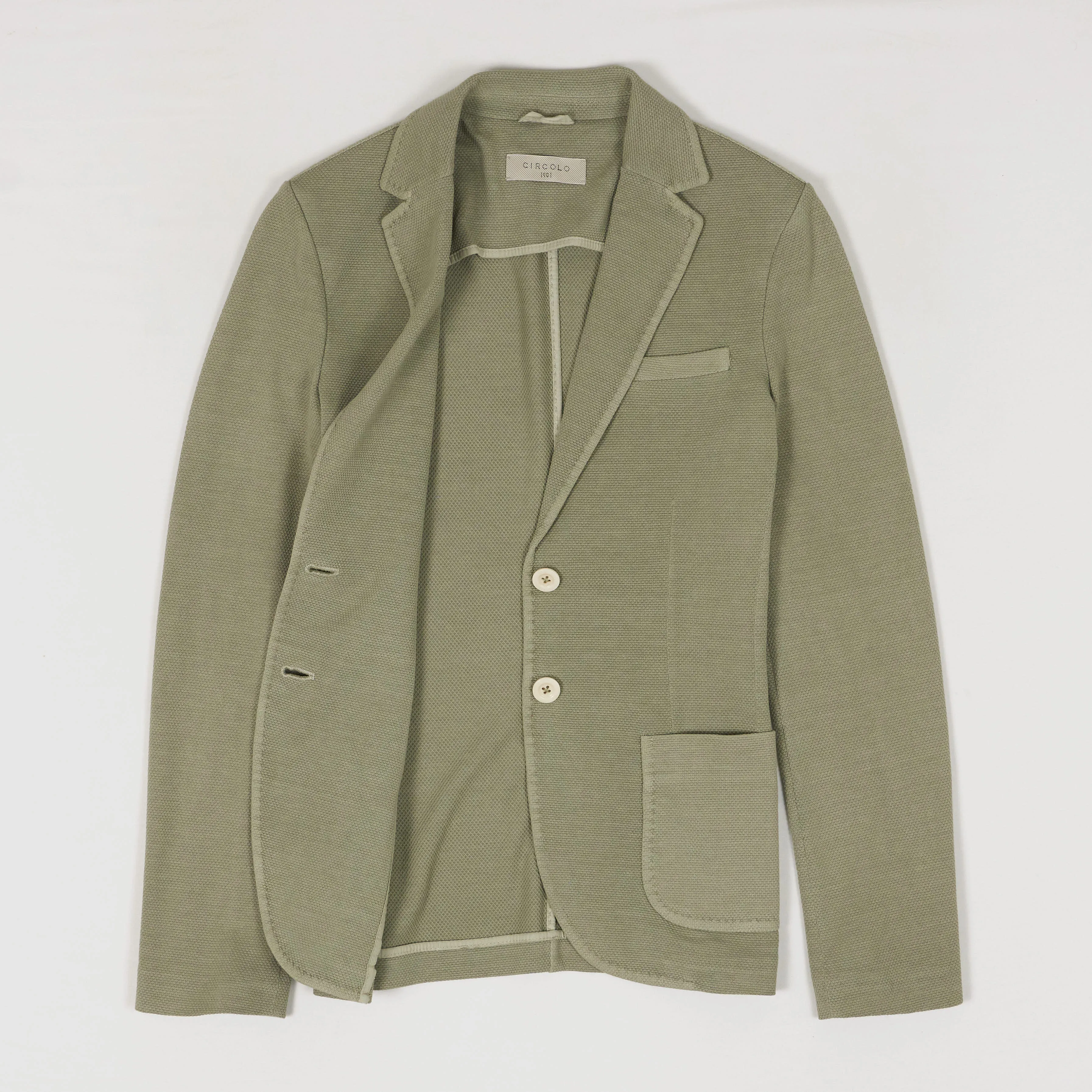 Circolo 1901 Ladies 2-Button Cotton Jersey Blazer