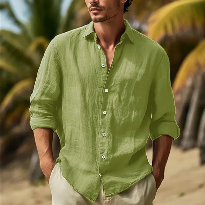 Classic Long Sleeve Collar Shirt