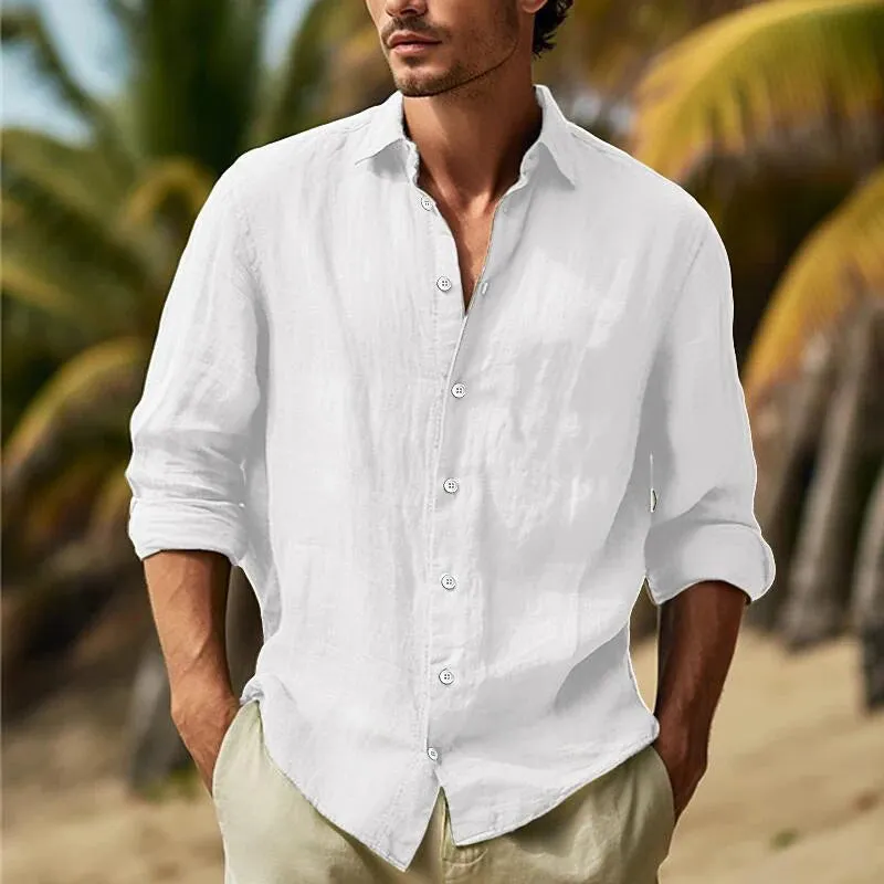 Classic Long Sleeve Collar Shirt