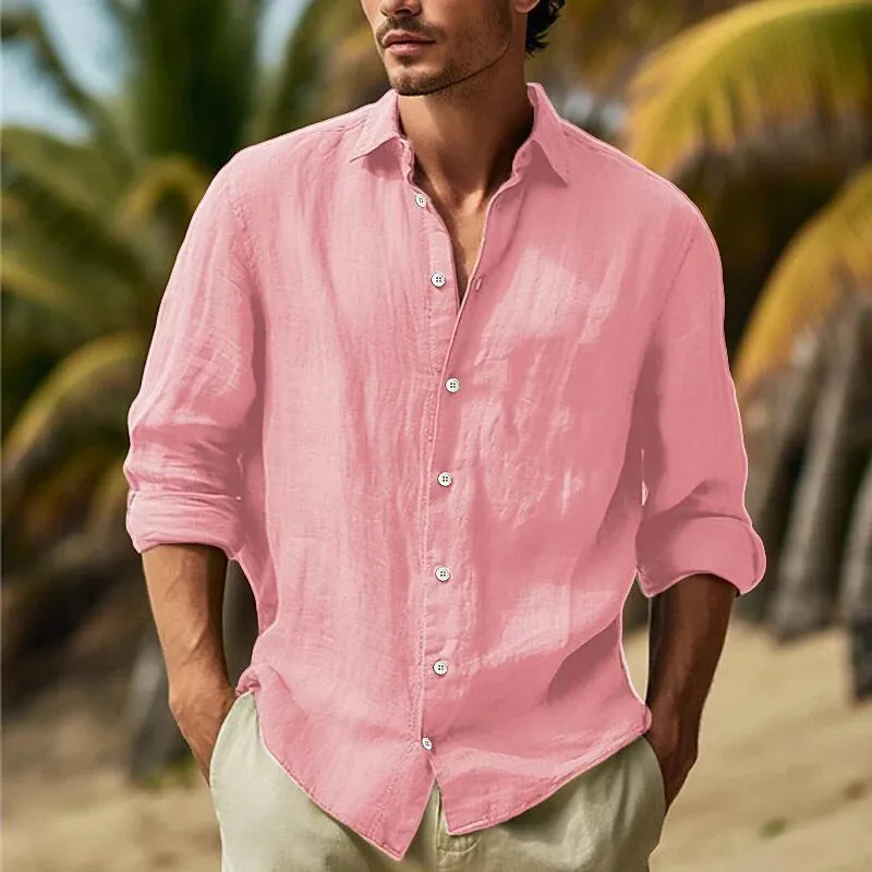 Classic Long Sleeve Collar Shirt