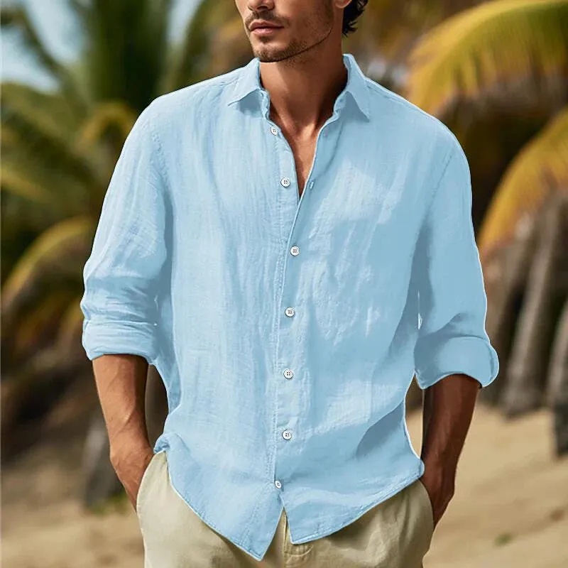Classic Long Sleeve Collar Shirt