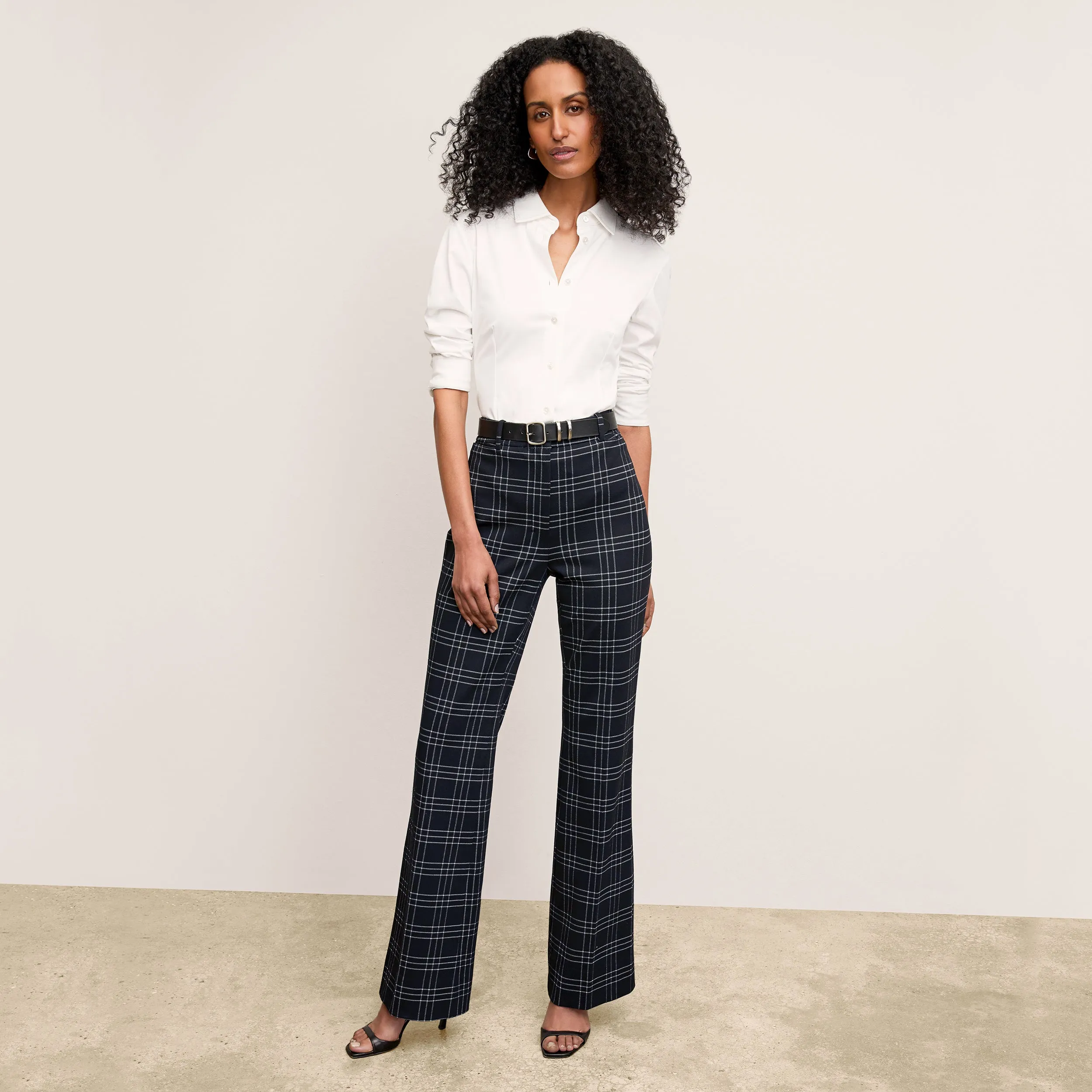 Clemens Shirt - Knit Poplin :: White