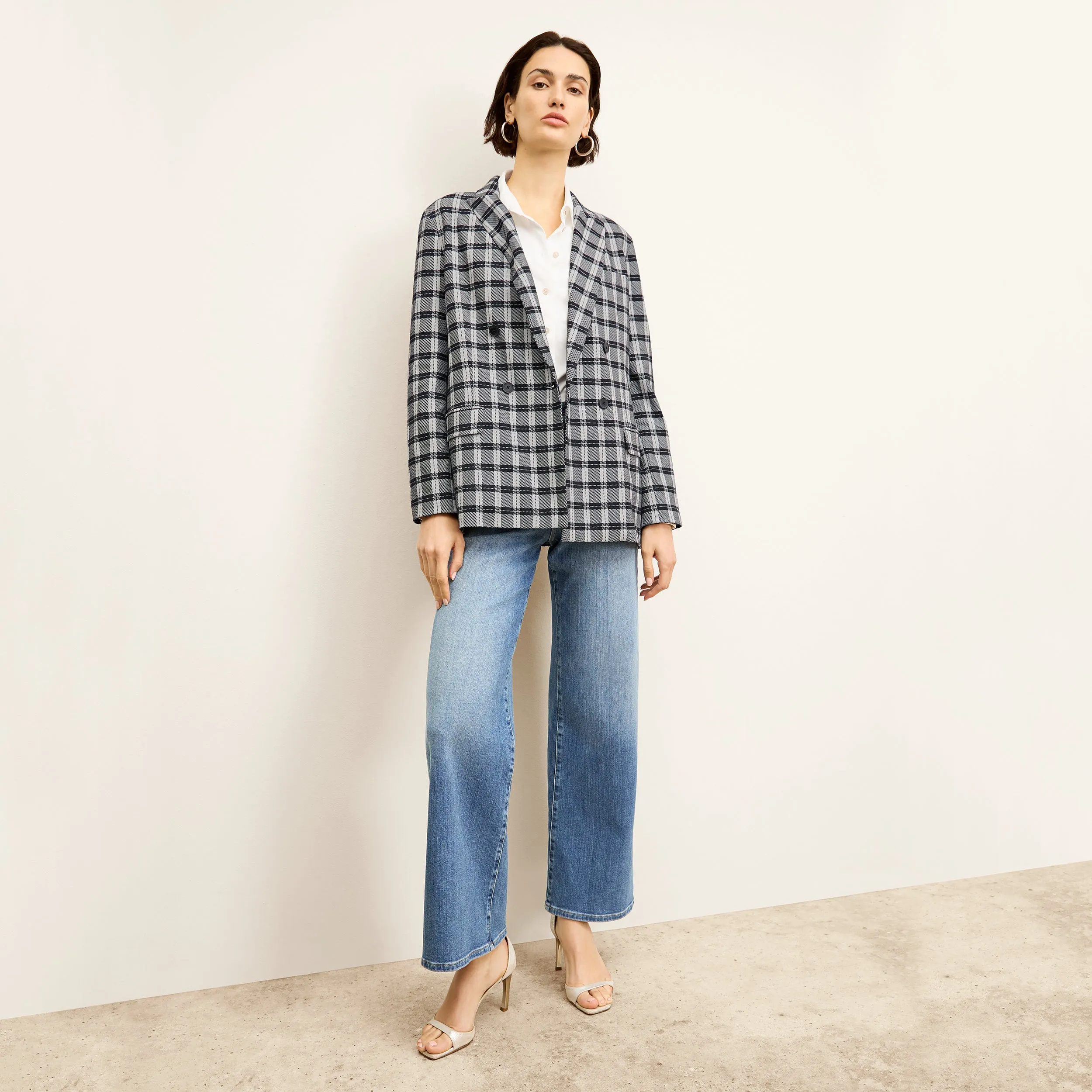 Clemens Shirt - Knit Poplin :: White