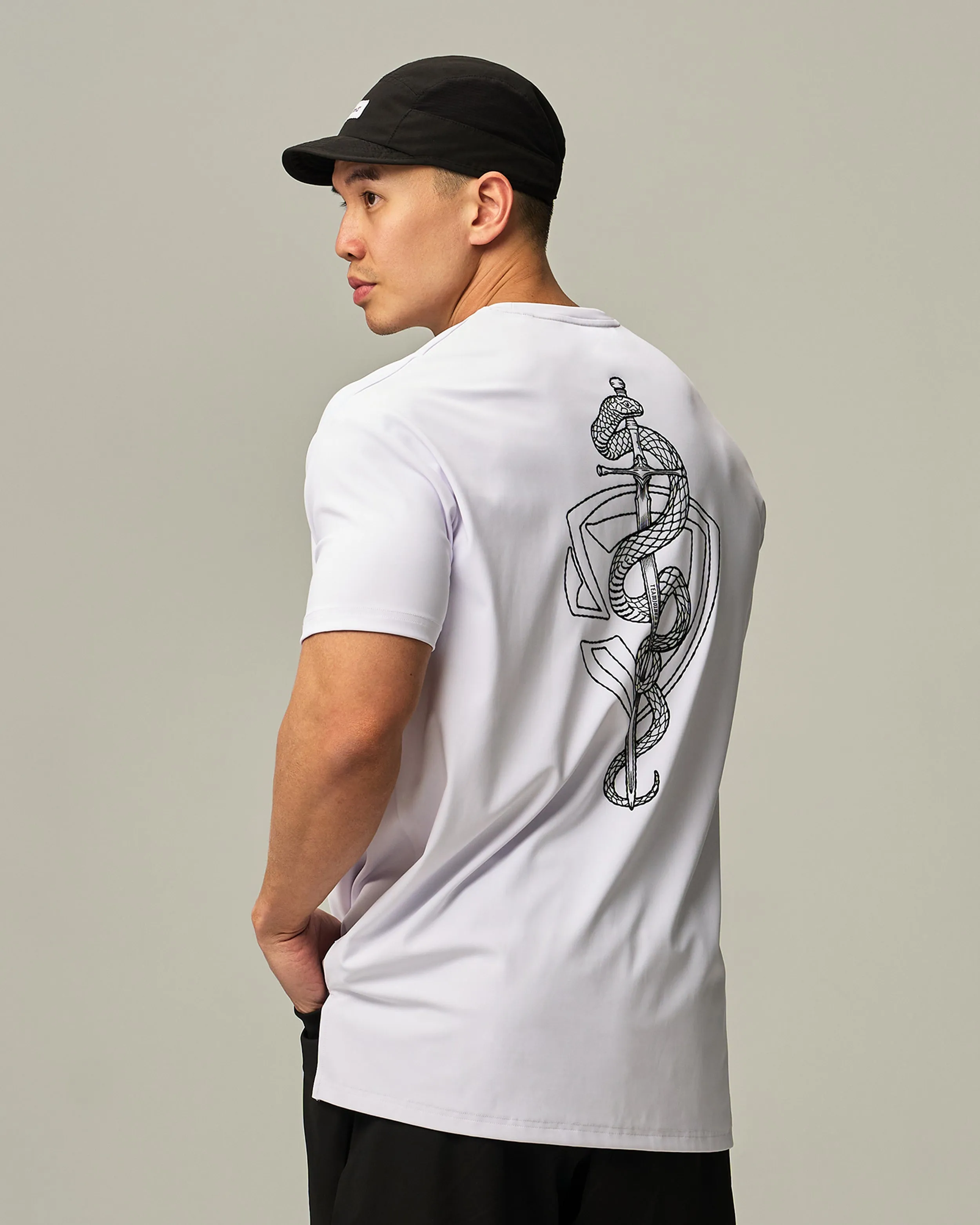 CNY Snake Sword Shield Adapt Flexfit