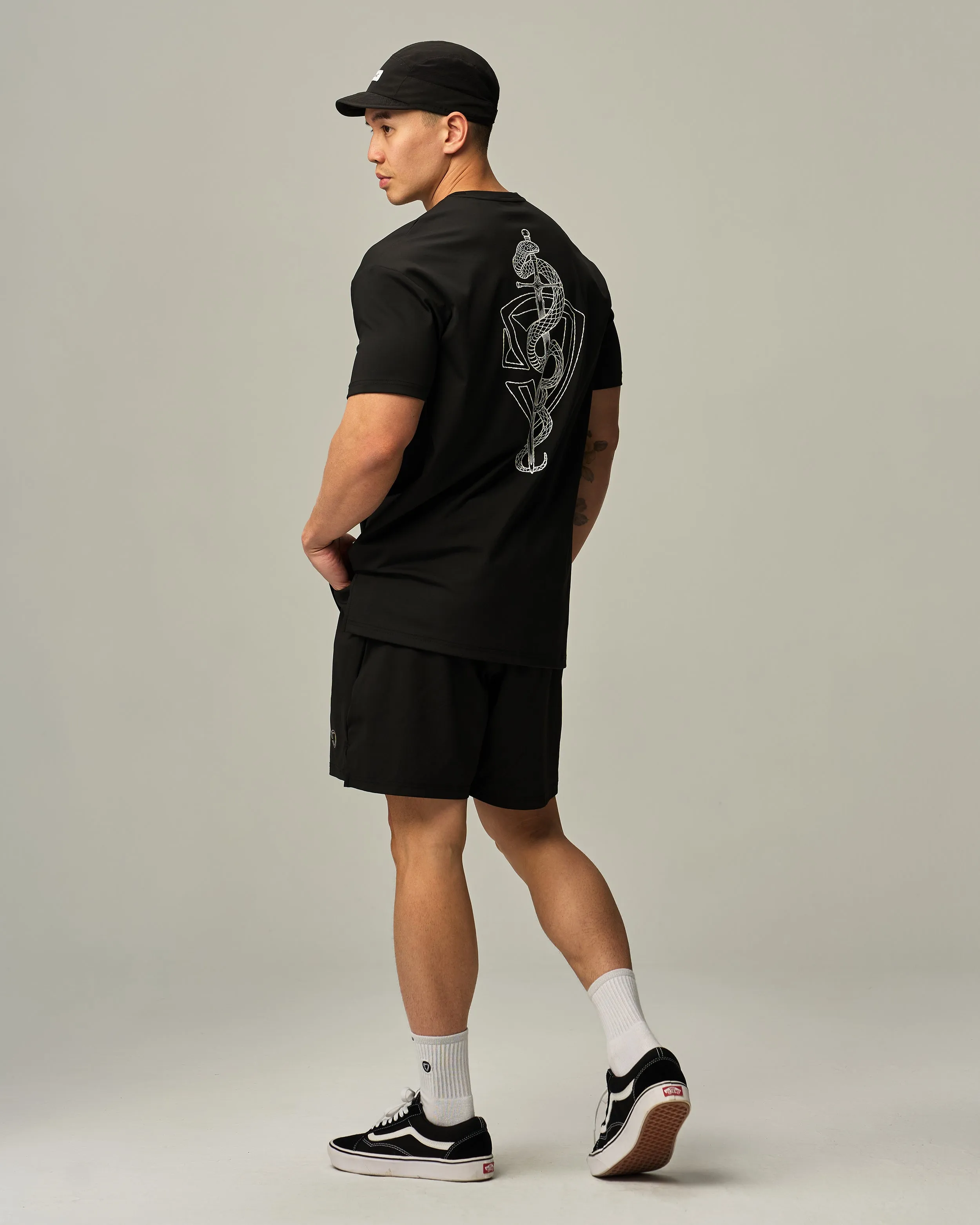 CNY Snake Sword Shield Adapt Flexfit